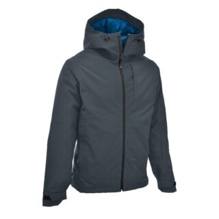 Maul Trekking-Wanderjacke Terrak MTX 10.0 Megatex (wasserdicht, winddicht, atmungsaktiv) dunkelgrau/blau Herren