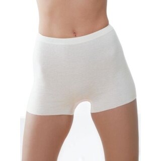 Medima Unterwäsche Schlüpfer (Boxershort) - 20% Angora - weiss Damen (Gr. S-L)