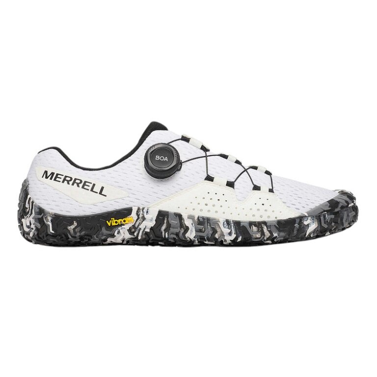 Merrell Minimal-Laufschuhe Vapor Glove 6 Boa weiss/schwarz Herren