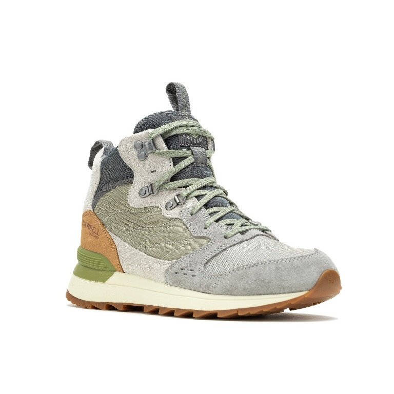 Merrell Sneaker Alpine 83 SNKR Recraft Mid WP (wasserdicht, Wildleder/Mesh) charcoalgrau Herren