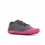 Merrell Minimal-Laufschuhe Vapor Glove 6 granitgrau/fuchsia Damen