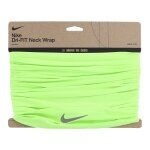 Nike Multifunktionstuch (Halswärmer) Dri Fit Wrap 2.0 Neckwarmer 2022 hellgrün/silber - 1 Stück