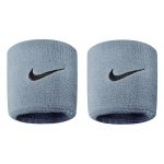 Nike Schweissband Swoosh (72% Baumwolle) grau - 2 Stück