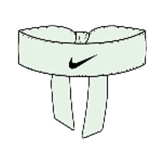 Nike Stirnband Premier Head Tie hellgrün - 1 Stück