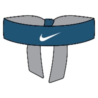 Nike Stirnband Premier Head Tie 2023 blaugrün - 1 Stück