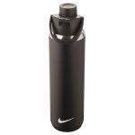 Nike Trinkflasche Recharge Chug Bottle Edelstahl schwarz 709ml