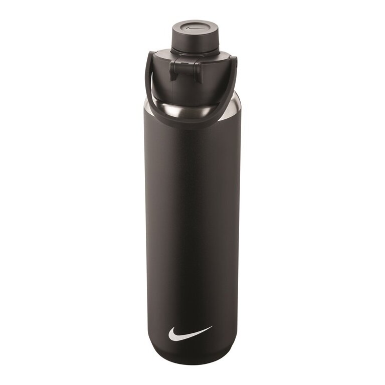 Nike Trinkflasche Recharge Chug Bottle Edelstahl schwarz 709ml