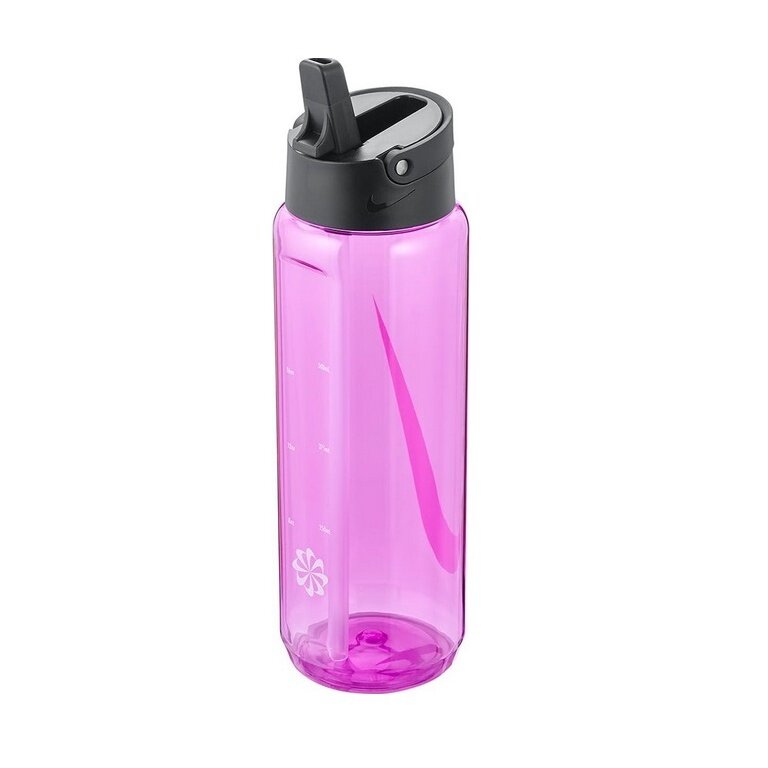 Nike Trinkflasche TR Renew Recharge Straw Bottle (mit Trinkhalm) violett/pink 700ml