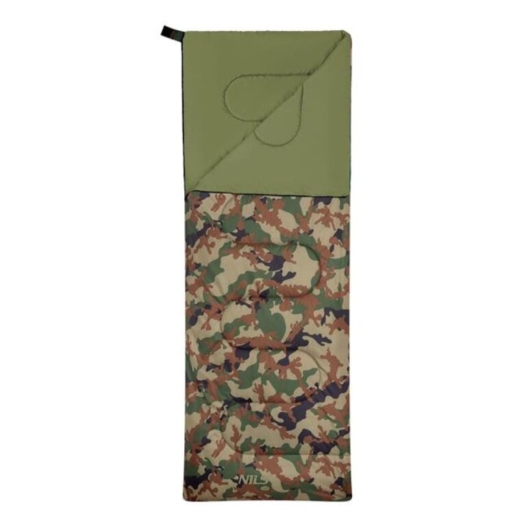 Nils Camp Schlafsack NC2002 (2-Jahreszeiten-Schlafsack) camogrün 190x75xm