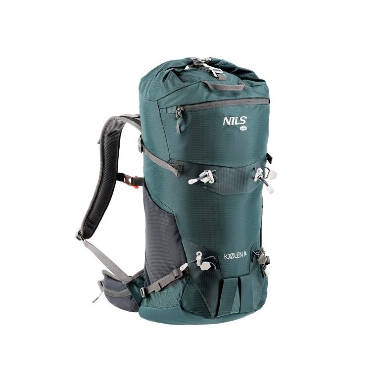 Nils Camp Wanderrucksack NC1938 Kjolen (für Tages- und Mehrtageswanderungen) grün 40 Liter