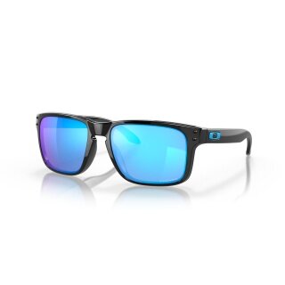 Oakley Sonnenbrille Holbrook (Glasfarbe: Prizm sapphire) schwarz glänzend - 1 Brille