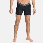 Odlo Fahrradhose Boxershort Breathe (leicht, hohe Bewegunsfreiheit, gepolstert) Unterwäsche schwarz Herren