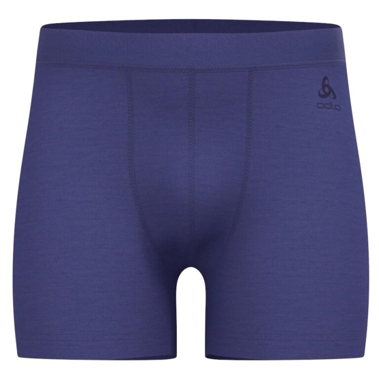 Odlo Unterwäsche Boxershort Merino 160 Natural (Merinowolle) violett Herren - 1 Stück