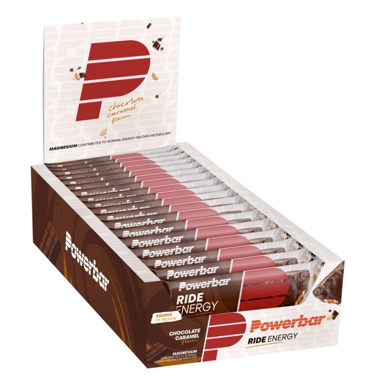 PowerBar Energieriegel Ride Energy Schokolade/Karamel 18x55g Box