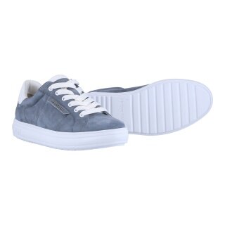 Peter Kaiser Sneaker 40 (Leder) jeansblau/weiss Damen