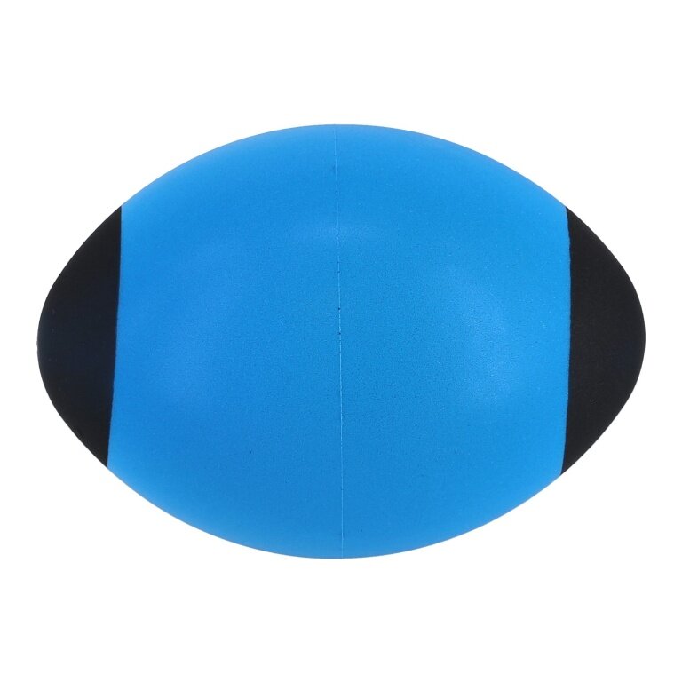 Powershot Schaumstoffball Rugbyball 65x55cm blau