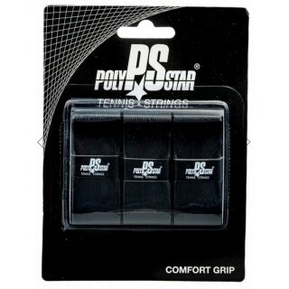 Polystar Overgrip Comfort Grip 0.5mm schwarz - 12 Stück