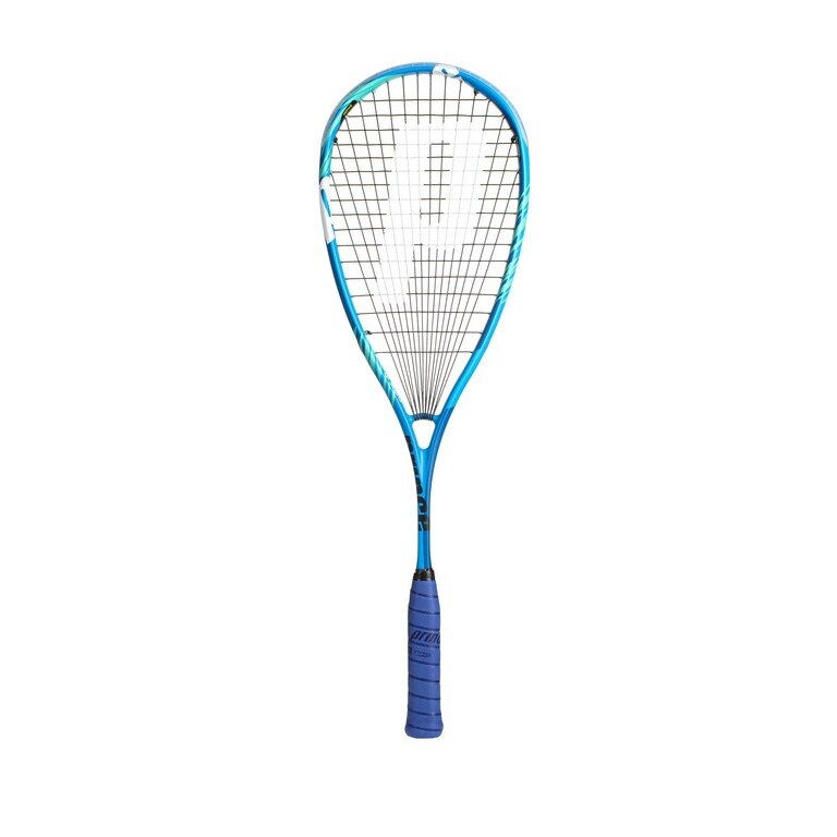 Prince Squashschläger Textreme Zylon Vortex Pro 650 145g/grifflastig 2024 blau - besaitet -