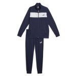 Puma Trainingsanzug Poly (100% rec. Polyester) navyblau Herren