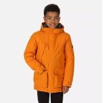 Regatta Winterjacke Paddrick Parka (warm und wasserdicht) orange Kinder