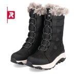 Rieker Winterstiefel Evolution W0070-00 Rauhleder (Stiefel mit seitlichen Reissverschluss und Innenfutter) schwarz Damen