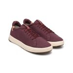 Saola Sneaker Cannon Knit 2.0 Wool (Merinowolle) weinrot Damen