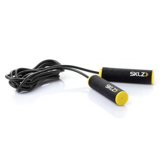 SKLZ Springseil mit weichen Griffen (3 Meter) schwarz