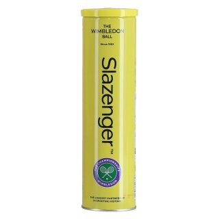 Slazenger Tennisbälle Wimbledon Dose 4er