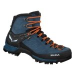 Salewa Wanderschuhe Mtn Trainer Mid GTX (Trekking, wasserdicht) denimblau/schwarz Herren