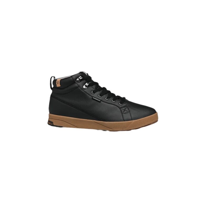 Saola Alltagschuhe-Sneaker Bergen Waterproof (Leder, wasserdicht) schwarz Herren