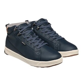 Saola Alltagschuhe-Sneaker Bergen Waterproof (Leder, wasserdicht) navyblau Herren