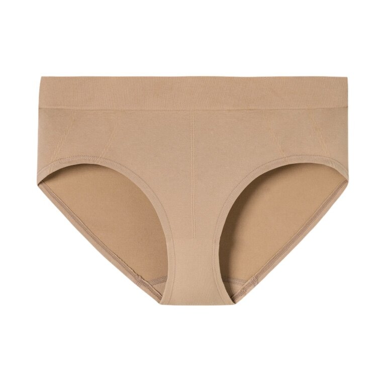 Schiesser Unterwäsche Panty-Slip Casual Seamless sandbraun Damen - 1 Stück