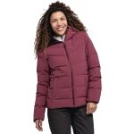 Schöffel Winter-Daunenjacke Urban Down Style Vindave Jacket (winddicht, 4-Wege-Stretch) weinrot Damen