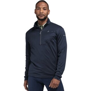 Schöffel Fleecejacke Circ Looop Half-Zip (hoher Feuchtigkeitstransport) navyblau Herren