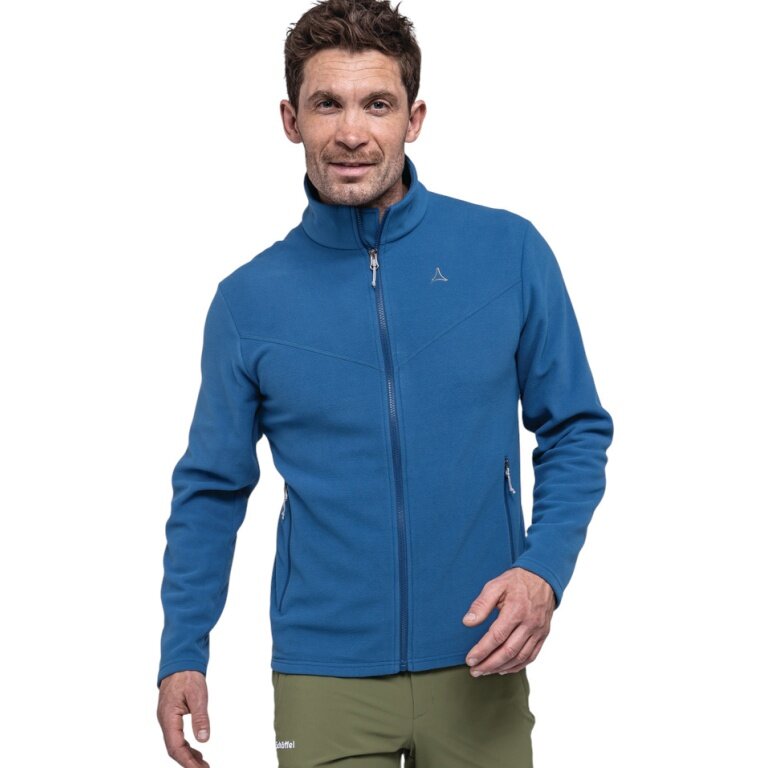 Schöffel Fleecejacke Hiking Style Qutang MNS (warm, funktionelles Recyclingpolyester) blau Herren