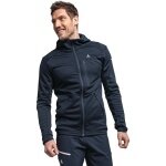 Schöffel Fleecejacke Lodron Hoody (4-Wege-Stretch, schnell trocknend, warm) navyblau Herren