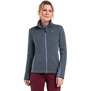 Schöffel Fleecejacke Oberau Zipln (hoher Feuchtigkeitstransport, sehr warm) navyblau Damen