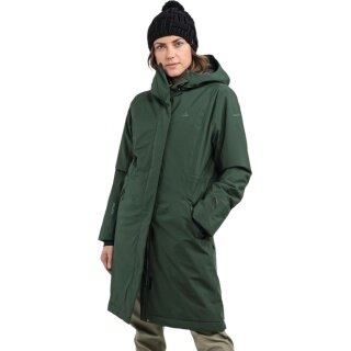 Schöffel Winter-Parka Urban Insulated Coat Style Gregale WMS (wasserdicht, atmungsaktiv) dunkelgrün Damen