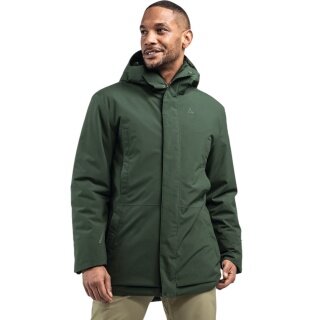 Schöffel Winter-Parka Urban Insulated Style Crivat Parka (wasserdicht, 2-Wege-Stretch) dunkelgrün Herren