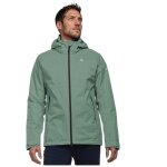 Schöffel Regenjacke Easy XT (2-Wege-Stretch, winddicht, atmungsaktiv) grün Herren