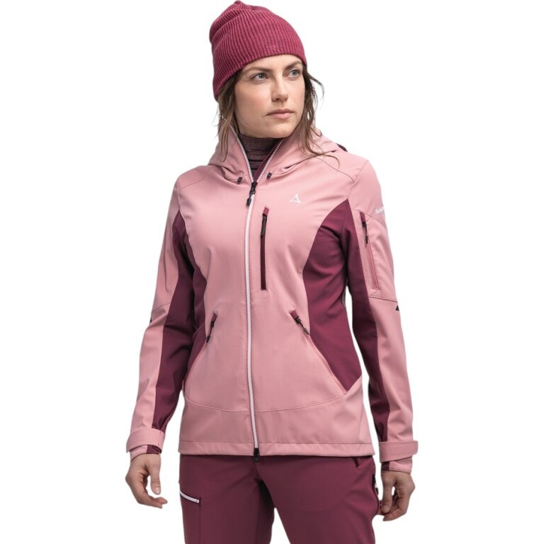 Schöffel Softshelljacke Matrei (hohe Atmungsaktivität) pink Damen