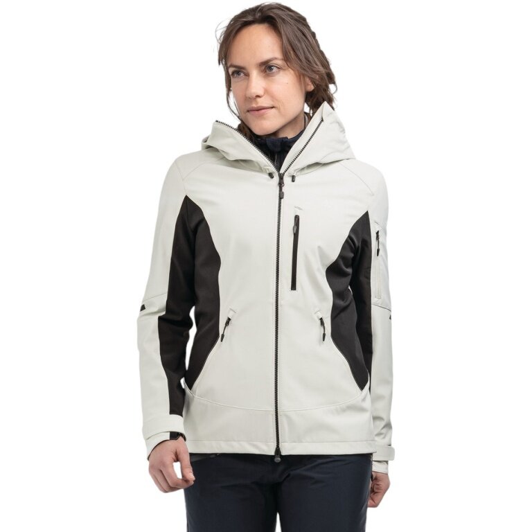 Schöffel Softshelljacke Matrei (hohe Atmungsaktivität) cremeweiss Damen