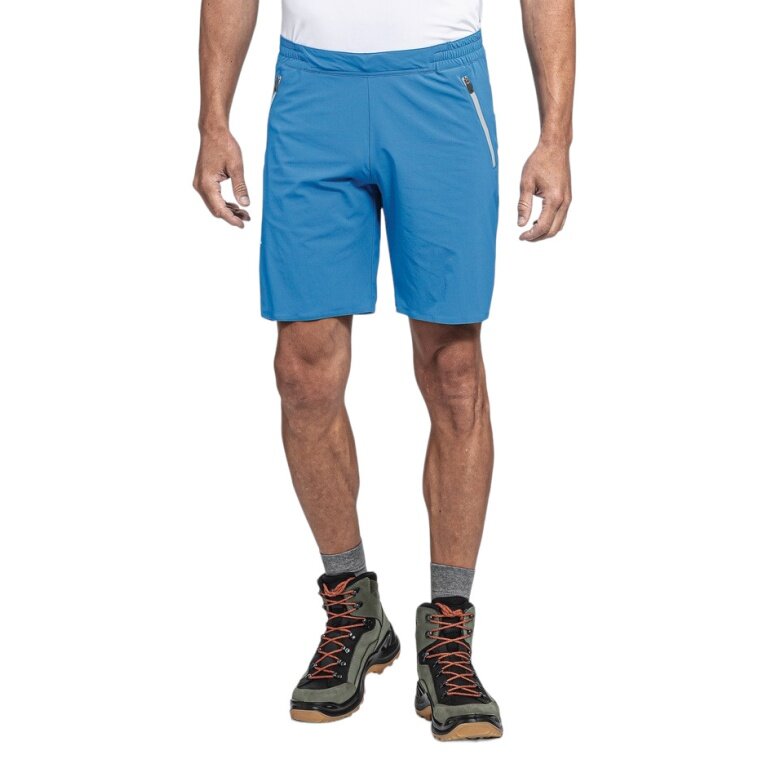 Schöffel Wanderhose Hestad Light Shorts (4-Wege Stretch) kurz blau Herren