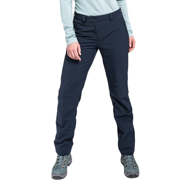 Schöffel Wanderhose Pant Engadin1 Warm (4-Wege Stretch, strapazierfähig) lang navyblau Damen