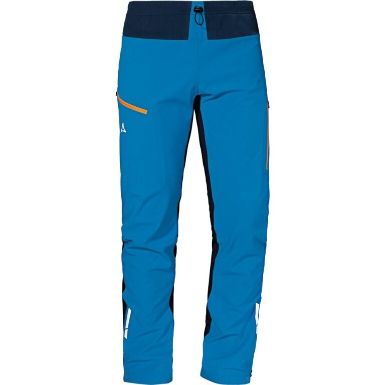 Atmungsaktivität, Herren Rinnen Softshell-Wanderhose Pant (hohe online elastischer bestellen Bund) Schöffel blau