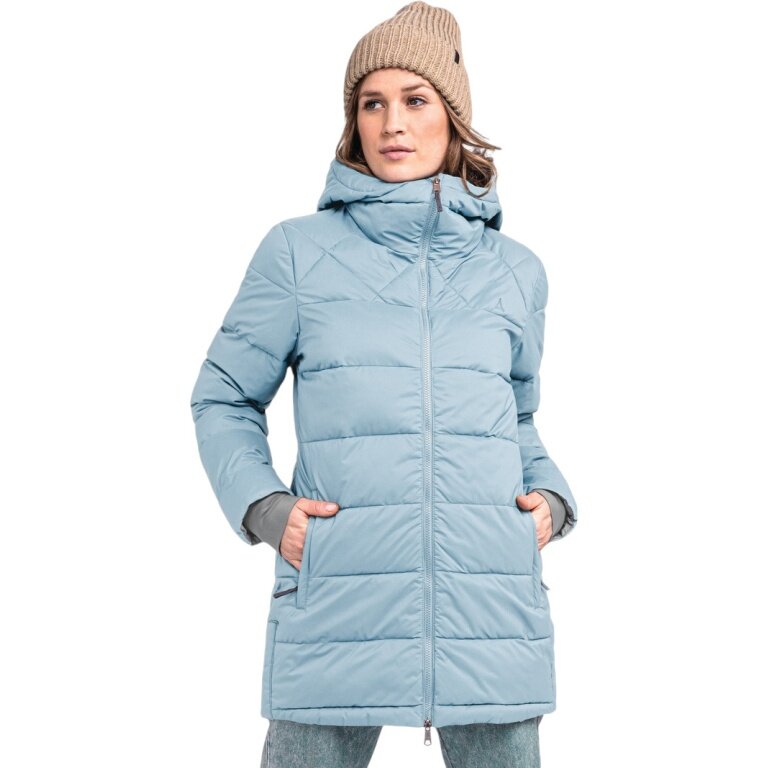 Schöffel Winter-Parka Boston (wasser- und winddicht) hellblau Damen