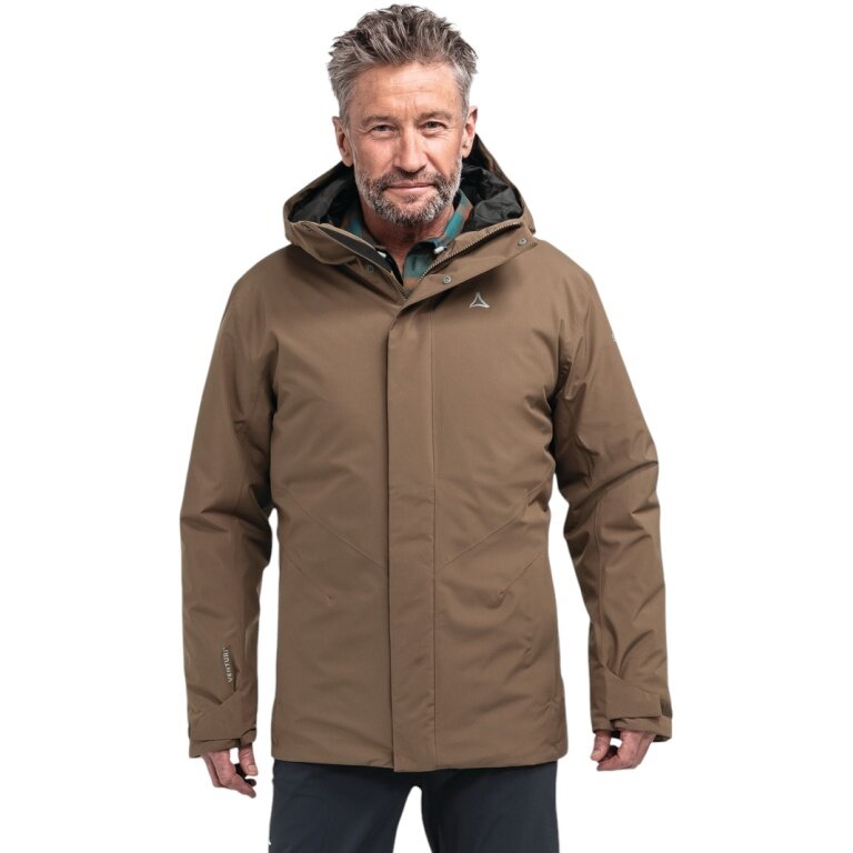 Schöffel Winter-Parka Hiking Style Froda Parka (2-Lagen VENTURI) braun Herren