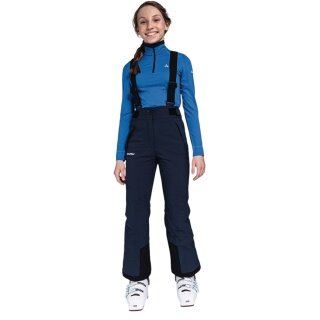 Schöffel Winter-Skihose Joran (hohe Atmungsaktivität, Schneefang) navyblau Mädchen