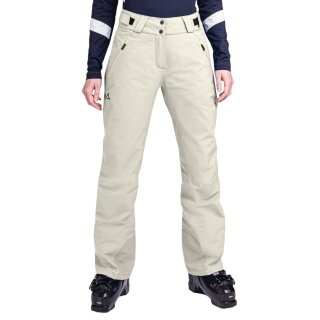 Schöffel Winter-Skihose Weissach Pant (4-Wege-Stretch, wasserdicht, hoher Tragekomfort) cremeweiss Damen