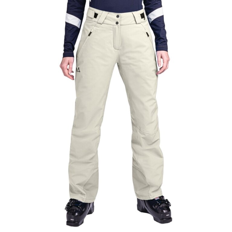 Schöffel Winter-Skihose Weissach Pant (4-Wege-Stretch, wasserdicht, hoher Tragekomfort) natur Damen